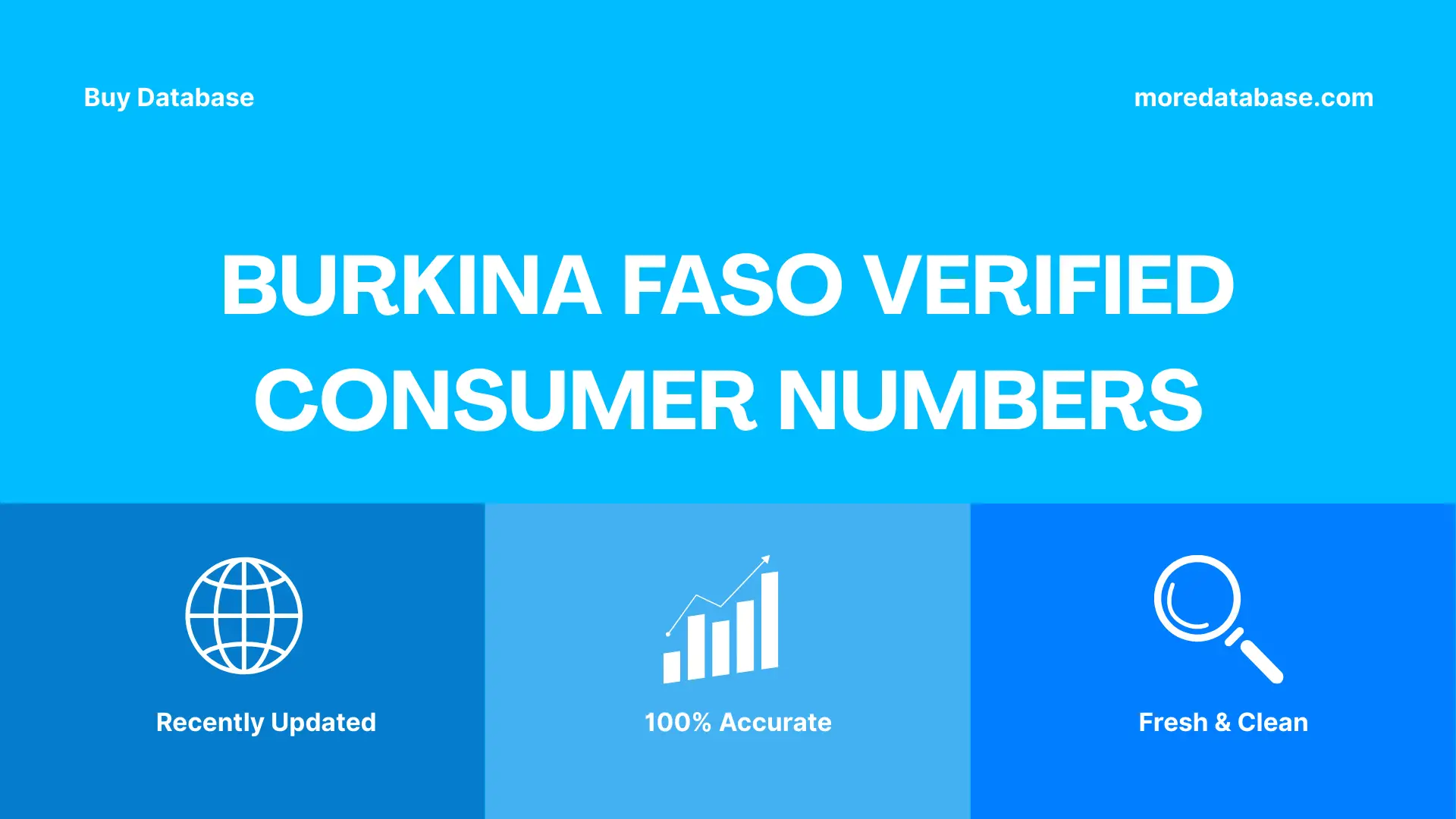 Burkina Faso Verified Consumer Numbers
